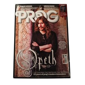 PROG Magazine Issue 61 Opeth 25 Years Mikael Akerfeldt Rush Alex Lifeson 2015 CD